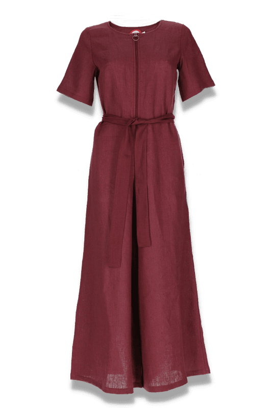 Laura plum jumpsuit