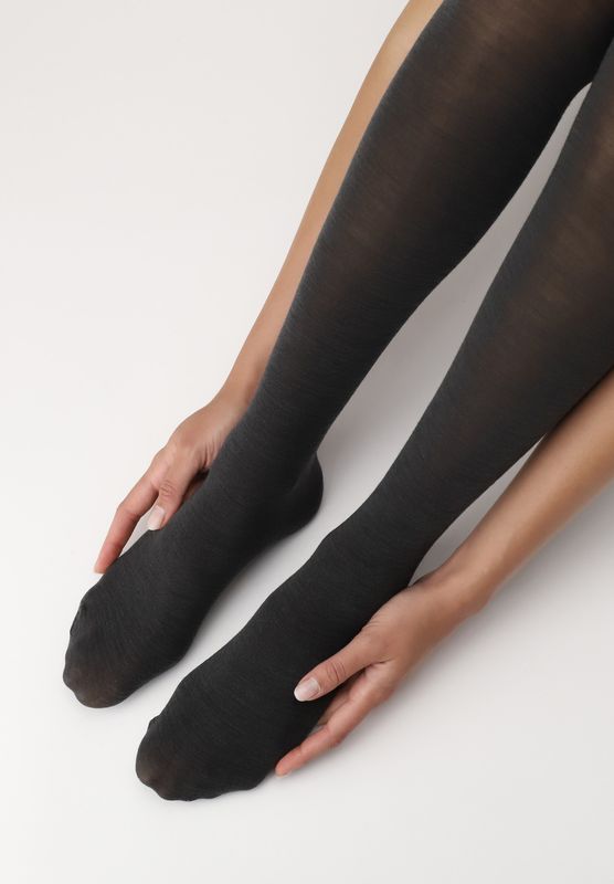 Oroblu Nives grå wool tights 