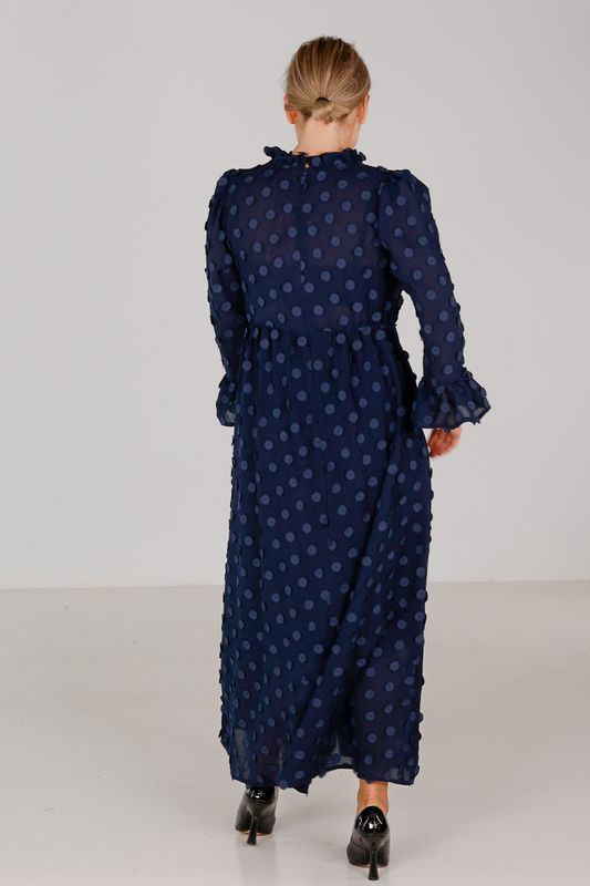 Sina elegant blå festklänning 