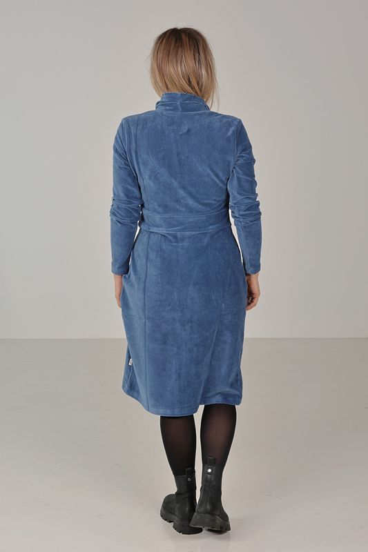 Elsi dusty blue basklänning