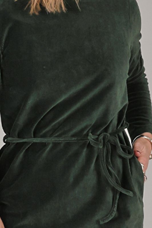 Chloe kombogrön klänning