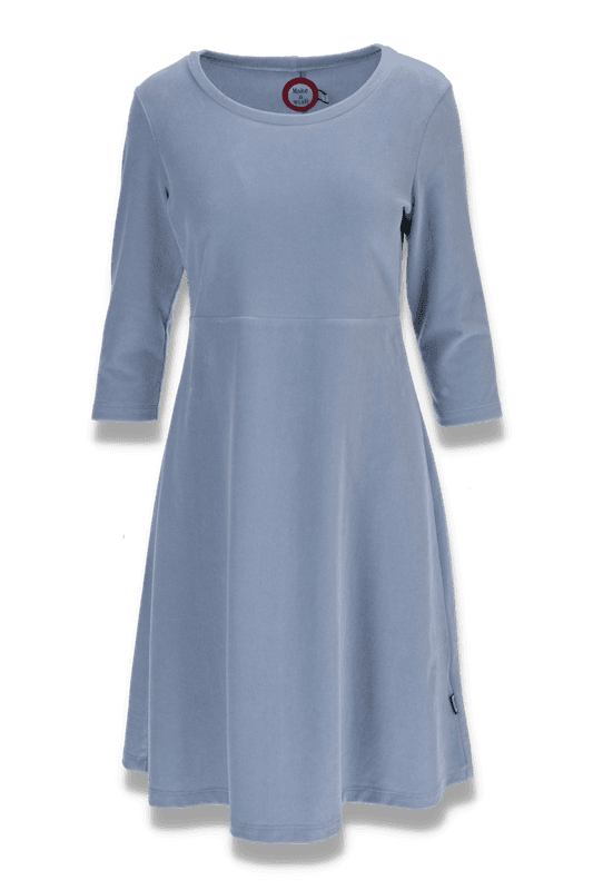 Elli pastell blå klänningbabycord 