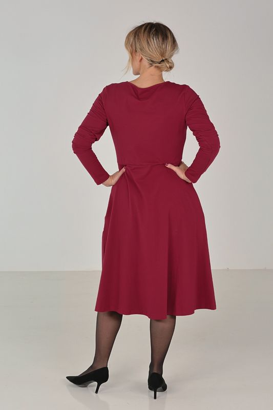 Siren burgundy basklänning