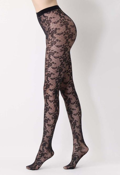 Huvudbild Oroblu sensuel lace tights 20 black