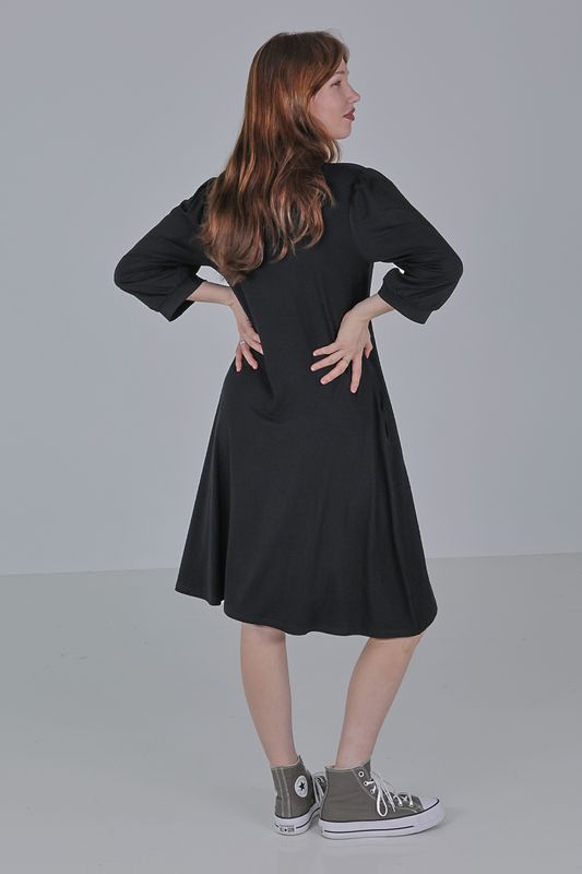 Michela svart klänning