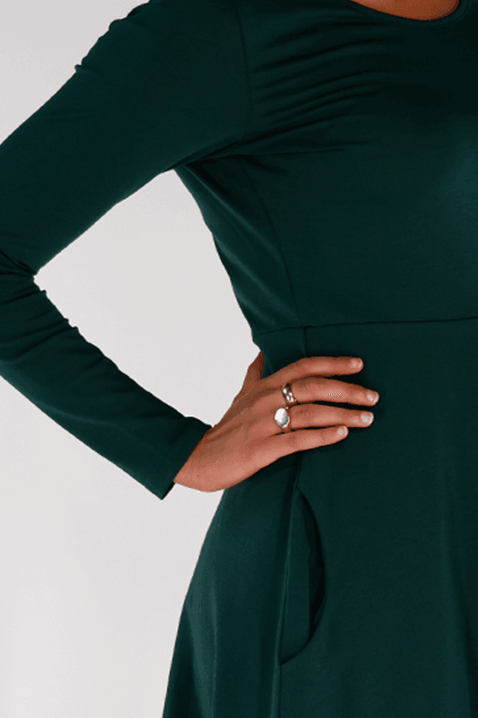 Siren grön basklänning