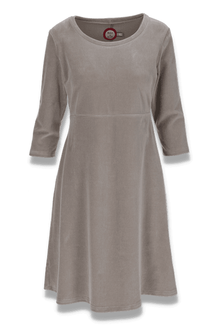 Huvudbild Elli klänning beige babycord 