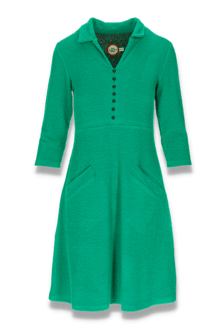 Huvudbild Susanna grön klänning