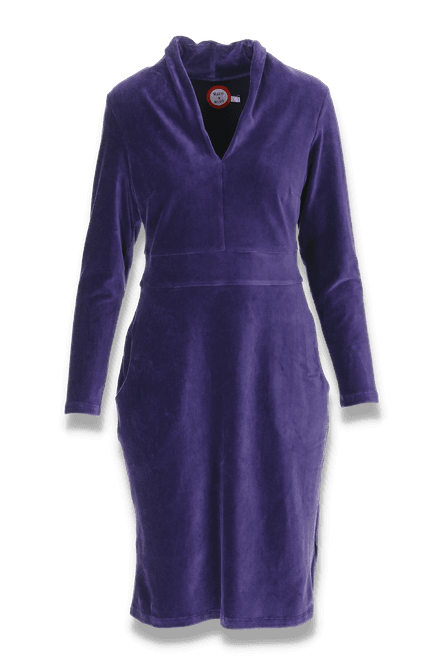 Huvudbild Elsi mørk lila  basklänning