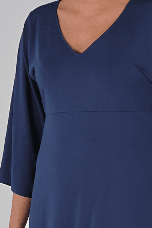 Lilja fantastisk marinblå  basisklänning