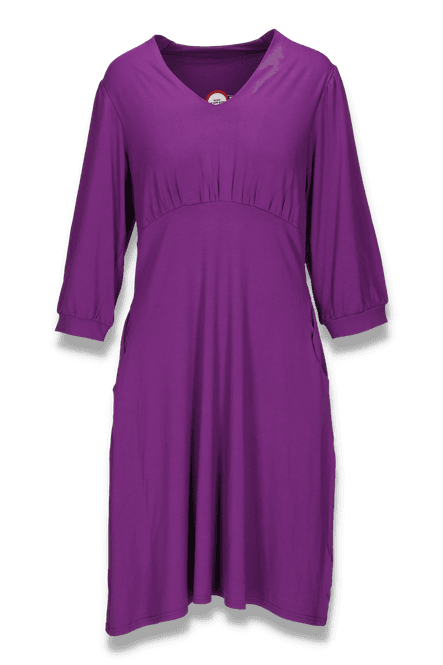 Huvudbild Michela purpur klänning