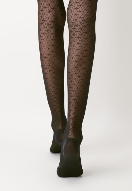 Huvudbild 30 denier eco tights Motif black Oroblu