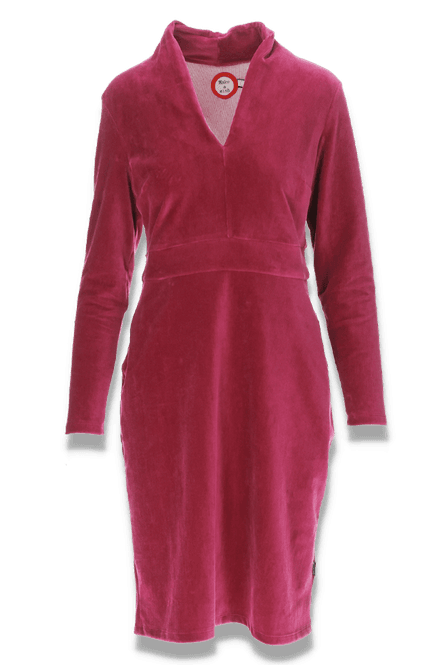 Huvudbild Elsi cerise basklänning